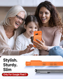 LeYi for Google Pixel-7 Case: Google Pixel 7 Phone Case [Magnet Fit] with [2 Packs] Screen Protector, Raised Camera Guard Slim Matte Translucent Smooth Soft-Touch Funda para Pixel 7