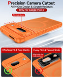 LeYi for Google Pixel-7 Case: Google Pixel 7 Phone Case [Magnet Fit] with [2 Packs] Screen Protector, Raised Camera Guard Slim Matte Translucent Smooth Soft-Touch Funda para Pixel 7