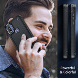 LeYi for Moto G-Play-2023 Case, with Screen Protector for Women, Dual Layer Protective Hard PC Back & Soft Bumper Resilient Shock Absorb Case for Motorola G Play 2023 Case