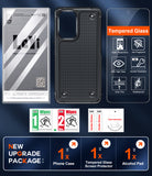LeYi for Galaxy A53-5G Phone Case, with Screen Protector for Women, Dual Layer Protective Hard PC Back & Soft Bumper Resilient Shock Absorb Case for Samsung A53 Case