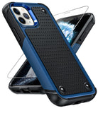 LeYi for iPhone 11 Pro Case with Screen Protector, Dual Layer Protective Hard PC Back & Soft Bumper Resilient Shock Absorb Case Cover for iPhone 11 Pro Phone