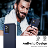 LeYi for Samsung-Galaxy-A53-5G with Screen Protector X1, Samsung Galaxy A53 5G Case 3 in 1 Rugged Shockproof Android Cover Funda SamA53 5G