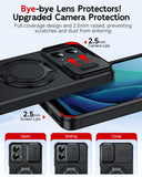 LeYi for Moto G 5G-2024 Case: with Slide Camera Cover and Screen Protector, [Military-Grade] Cellphone Case Cover with Magnetic Ring Kickstand for Moto G 5G 2024
