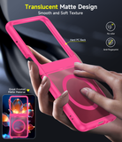 LeYi for Motorola-Razr-2025-Case: Motorola Razr 2024 Case [Compatible with MagSafe] with Fast Magnetic Integrated Structure Funda para Moto Razr 2025/2024