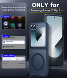 LeYi for Samsung-Galaxy-Z-Flip-6-Case: Galaxy Z Flip 6 Case [Compatible with MagSafe] with Fast Magnetic Integrated Structure Funda para Z Flip 6