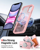 LeYi for iPhone-13 Case: with Magnetic Ring Stand for MagSafe