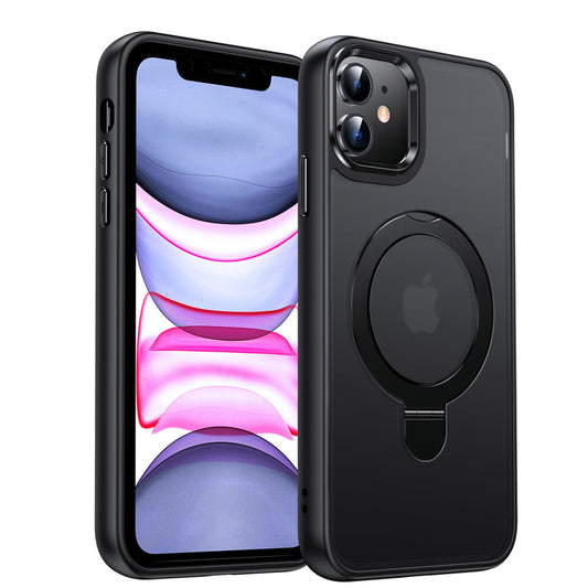 LeYi for iPhone-11 Case: with Magnetic Ring Stand for MagSafe