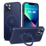 LeYi for iPhone-13 Case: with Magnetic Ring Stand for MagSafe