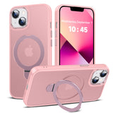 LeYi for iPhone-13 Case: with Magnetic Ring Stand for MagSafe