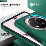 LeYi for Honor Magic7 Lite-5G Case with Lens Protector, Shockproof Heavy Duty Protective Slim Fit Honor Magic7 Lite 5G Cell Phone Case Cover with Rotatable Ring Holder Magnetic Kickstand for Women