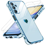 LeYi for Samsung Galaxy A15 5G Case: with Tempered Glass Screen Protector [2 Pcs]+ Full Camera Lens Protection