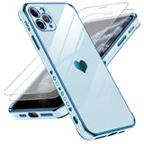 LeYi for iPhone 11 Pro Max Case: with Tempered Glass Screen Protector [2 Pcs]+ Full Camera Lens Protection