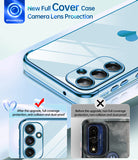 LeYi for Samsung Galaxy S23 FE 5G Case: with Tempered Glass Screen Protector [2 Pcs]+ Full Camera Lens Protection