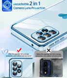 LeYi for Samsung Galaxy A52 5G Case: with Tempered Glass Screen Protector [2 Pcs]+ Full Camera Lens Protection