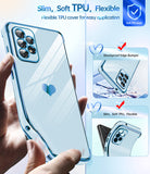 LeYi for Samsung Galaxy A52 5G Case: with Tempered Glass Screen Protector [2 Pcs]+ Full Camera Lens Protection