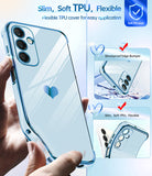 LeYi for Samsung Galaxy A25 5G Case: with Tempered Glass Screen Protector [2 Pcs]+ Full Camera Lens Protection