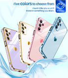 LeYi for Samsung Galaxy A15 5G Case: with Tempered Glass Screen Protector [2 Pcs]+ Full Camera Lens Protection