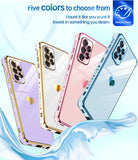 LeYi for Samsung Galaxy A52 5G Case: with Tempered Glass Screen Protector [2 Pcs]+ Full Camera Lens Protection
