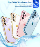 LeYi for Samsung Galaxy A35 5G Case: with Tempered Glass Screen Protector [2 Pcs]+ Full Camera Lens Protection