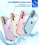 LeYi for Samsung Galaxy S23 FE 5G Case: with Tempered Glass Screen Protector [2 Pcs]+ Full Camera Lens Protection