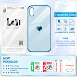 LeYi for iPhone X/ XS Case: with Tempered Glass Screen Protector [2 Pcs]+ Full Camera Lens Protection