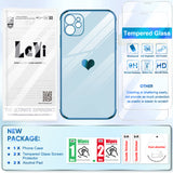 LeYi for iPhone 11 Case: with Tempered Glass Screen Protector [2 Pcs]+ Full Camera Lens Protection