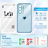 LeYi for Samsung Galaxy A54 5G Case: with Tempered Glass Screen Protector [2 Pcs]+ Full Camera Lens Protection