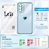 LeYi for Samsung Galaxy A23 5G Case: with Tempered Glass Screen Protector [2 Pcs]+ Full Camera Lens Protection