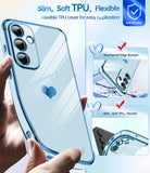 LeYi for Samsung Galaxy S25 FE 5G Case: with Tempered Glass Screen Protector [2 Pcs]+ Full Camera Lens Protection