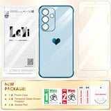 LeYi for Samsung Galaxy S25 FE 5G Case: with Tempered Glass Screen Protector [2 Pcs]+ Full Camera Lens Protection