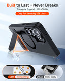 LeYi for Samsung Galaxy-S26-Ultra Case Stand: for Magsafe with Kickstand Women Rugged Protective Slim Fit Military Grade Protection Black