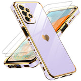 LeYi for Samsung Galaxy A23 5G Case: with Tempered Glass Screen Protector [2 Pcs]+ Full Camera Lens Protection