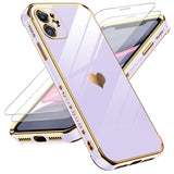 LeYi for iPhone 11 Case: with Tempered Glass Screen Protector [2 Pcs]+ Full Camera Lens Protection