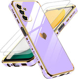 LeYi for Samsung Galaxy A13 5G Case: with Tempered Glass Screen Protector [2 Pcs]+ Full Camera Lens Protection