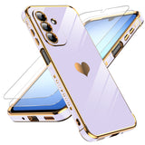 LeYi for Samsung Galaxy A17 5G Case: with Tempered Glass Screen Protector [2 Pcs]+ Full Camera Lens Protection