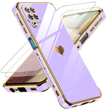 LeYi for Samsung Galaxy A12 5G Case: with Tempered Glass Screen Protector [2 Pcs]+ Full Camera Lens Protection