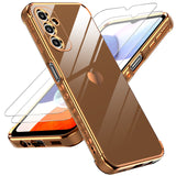 LeYi for Samsung Galaxy A14 5G Case: with Tempered Glass Screen Protector [2 Pcs]+ Full Camera Lens Protection