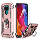 LeYi for Huawei Mate 30 Lite Case with Magnetic Ring Holder, Full Body Protective [Military Grade] Silicone TPU Personalised Shockproof Armour Cover