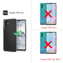 LeYi Huawei P30 Lite Case with Ring Holder Kickstand, Full Body Protective Silicone TPU Shockproof Tough Armour Hard Phone Cover and 2 Tempered Glass