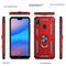 LeYi Huawei P20 Lite Case with Ring Holder Kickstand,Full Body Protective Silicone TPU Gel Personalised Shockproof Tough Armour Phone Cover