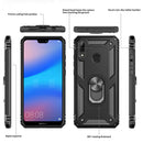 LeYi for Huawei Y9 2019 Case with Magnetic Ring Holder, Full Body Protective [Military Grade] Silicone TPU Personalised Shockproof Armour Phone Cover