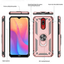 LeYi for Xiaomi Redmi 8/Redmi 8A Case with HD Screen Protector(1 Pack),Ring Holder [Military Grade] Protective Silicone Shockproof Tough Armour Cover