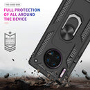 LeYi for Huawei Mate 30 Pro Case with Magnetic Ring Holder, Full Body Protective [Military Grade] Silicone TPU Personalised Shockproof Armour Cover