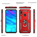 LeYi for Huawei P Smart 2019/Honor 10 Lite Case with Ring Holder,Military Grade Protective Silicone TPU Shockproof Hard Armour Phone Cover