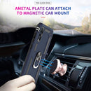 LeYi Samsung Galaxy A50/A50s/A30s Case with HD Screen Protector, [Military Grade] Magnetic Car Ring Holder Mount Kickstand Defender Protective Cover