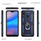 LeYi Huawei P20 Lite Case with Ring Holder Kickstand,Full Body Protective Silicone TPU Gel Personalised Shockproof Tough Armour Phone Cover