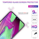 LeYi for Samsung Galaxy A40 Case and Tempered Glass Screen Protector(2 Pack), Ring Holder [Military Grade] Protective Silicone Shockproof Tough Armour