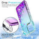 iPhone 11 Case (2019) with Tempered Glass Screen Protector [2Pack], LeYi  Phone Case for Apple iPhone 11 iPhone XI 6.1inch ZX Teal/Purple