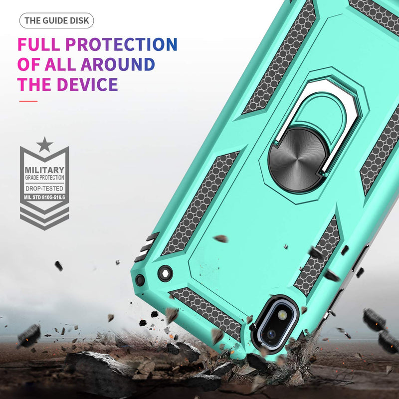 LeYi Samsung Galaxy A10e Case (NOT FIT A10) with HD Screen Protector, Military Grade Armor Full-Body Protective Phone Cover Case with 360 Degree